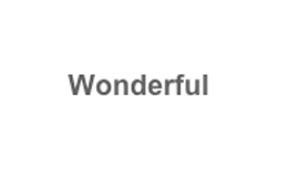 Wonderful