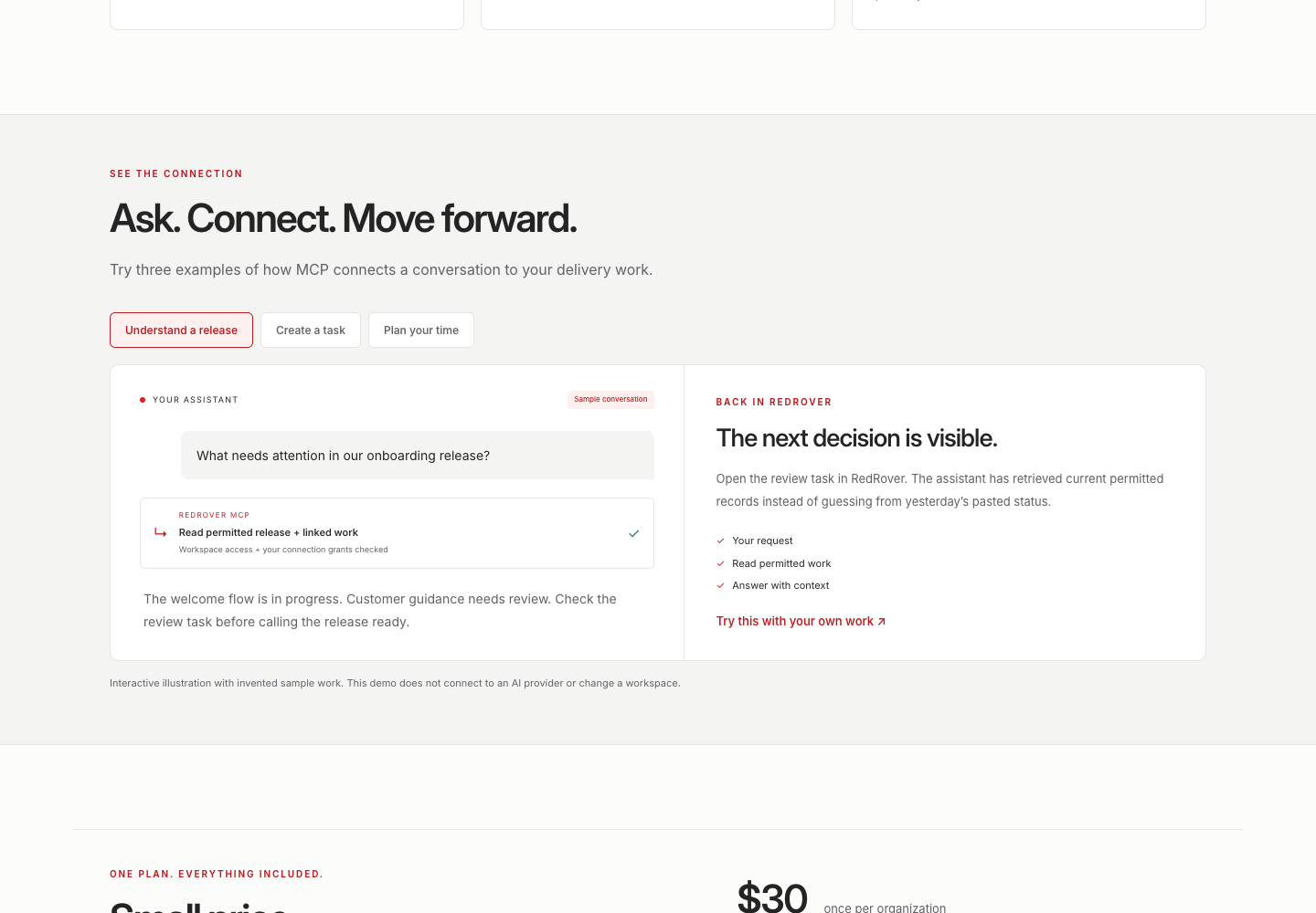 Take RedRover context into the AI tool you choose.
